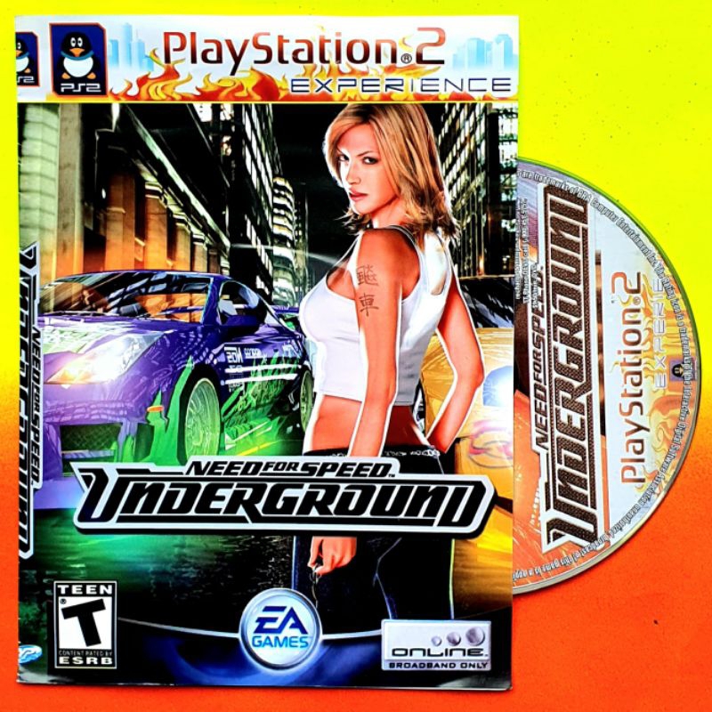 KASET PS2 BALAP MOBIL - KASET PS 2 UNDERGROUND - KASET PLAYSTATION 2 BALAPAN MOBIL - KASET PS2 PERAN