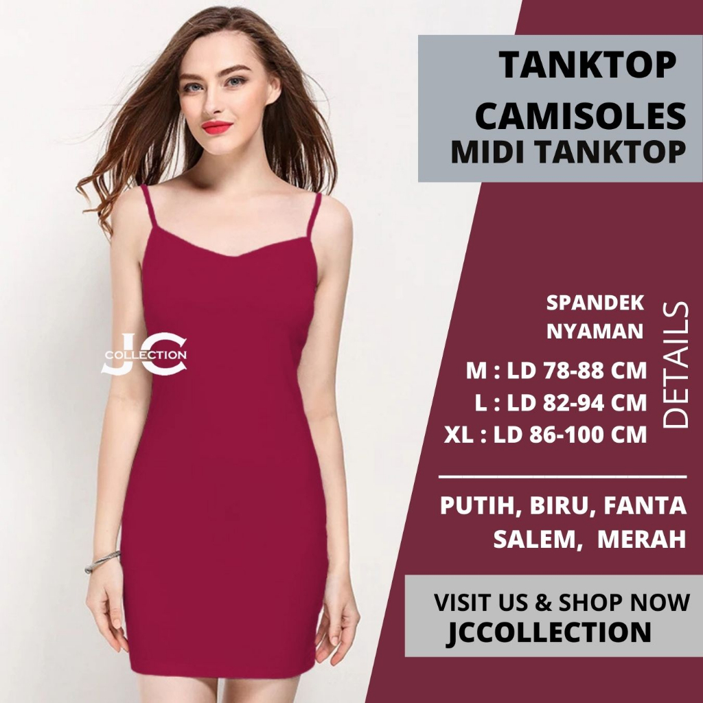 Tanktop Camisoles Singlet Samara - JCCollections