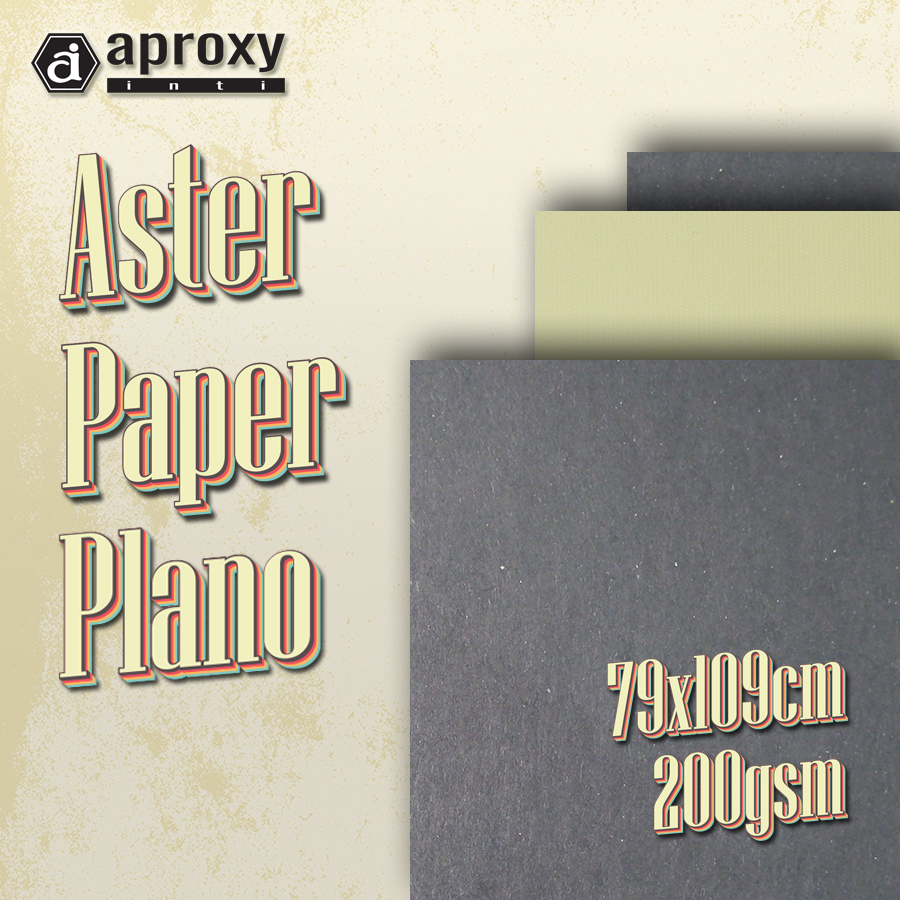 

ASTER PAPER 79 x 109 CM, 200 GSM
