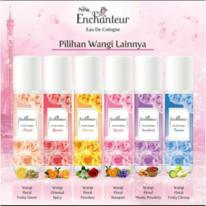 Enchanteur Eau De Colonge 100 ml - Parfum Mewah