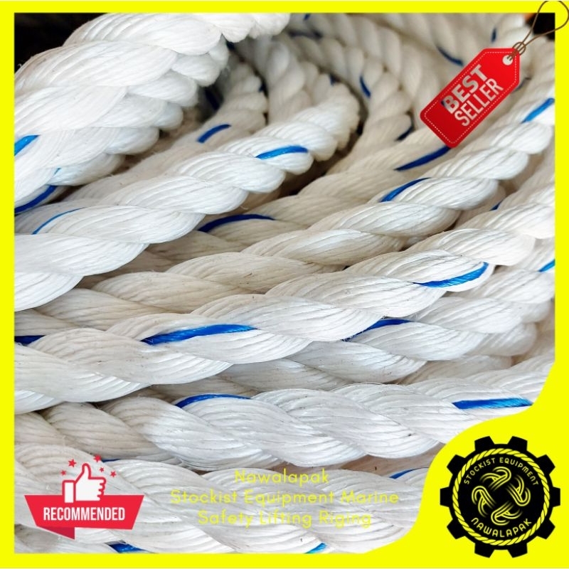 

Tali Tambang PP 14mm / Tali Tampar Polypropylene / Harga Per Meter
