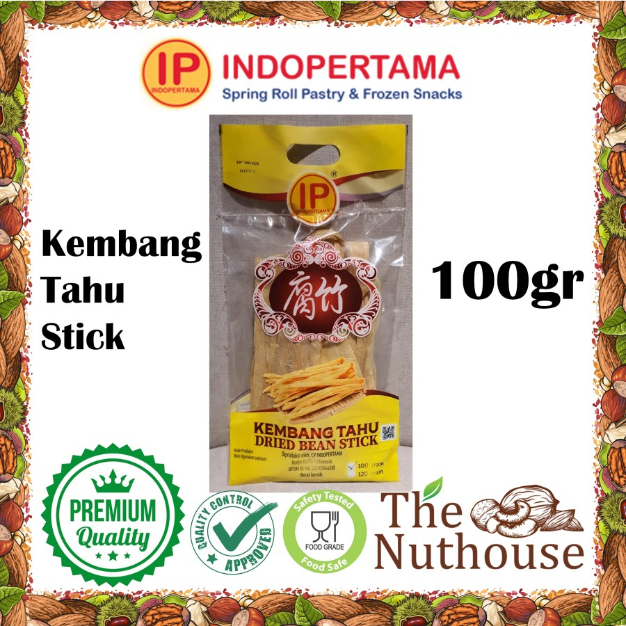 IndoPertama - Dried Bean Stick / Kembang Tahu Stick 100gr [HALAL]