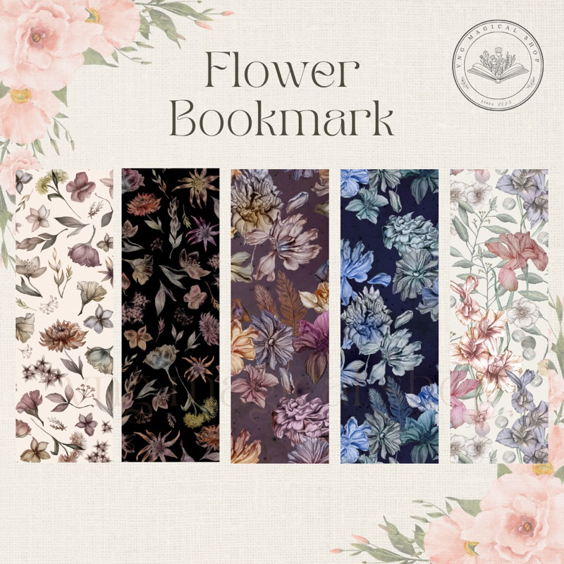 

Flower Bookmark Pembatas buku murah Pembatas buku aesthetic