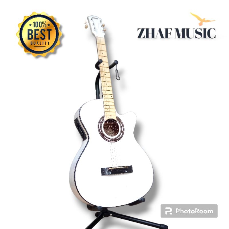 Gitar Akustik Elektrik Yamaha Fg225 Pemula (Full Bonus Lengkap)