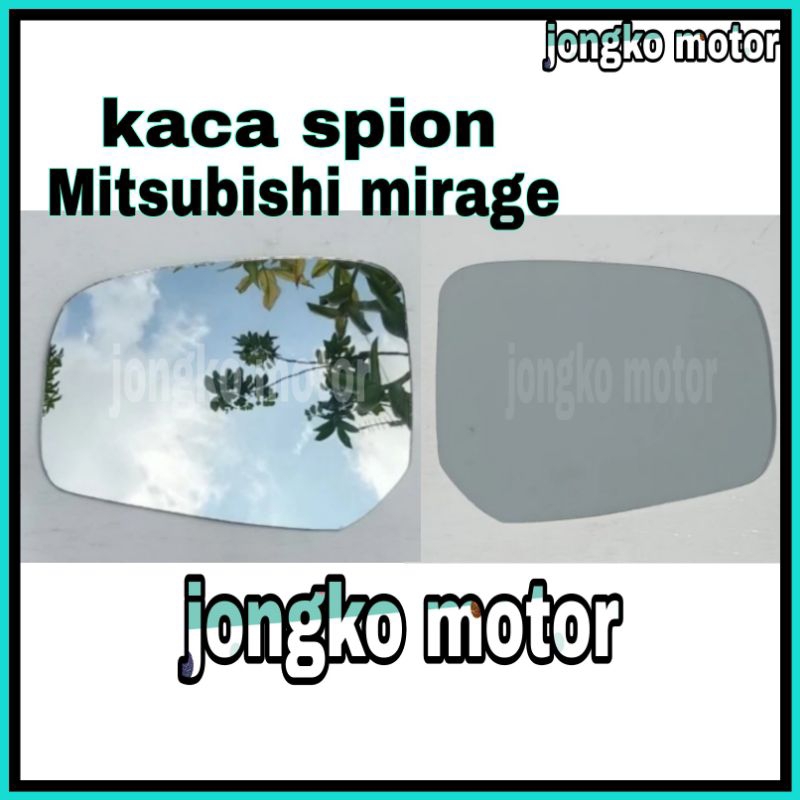 kaca spion Mitsubishi mirage kaca spion mobil mirage kaca refill spion Mitsubishi mirage original