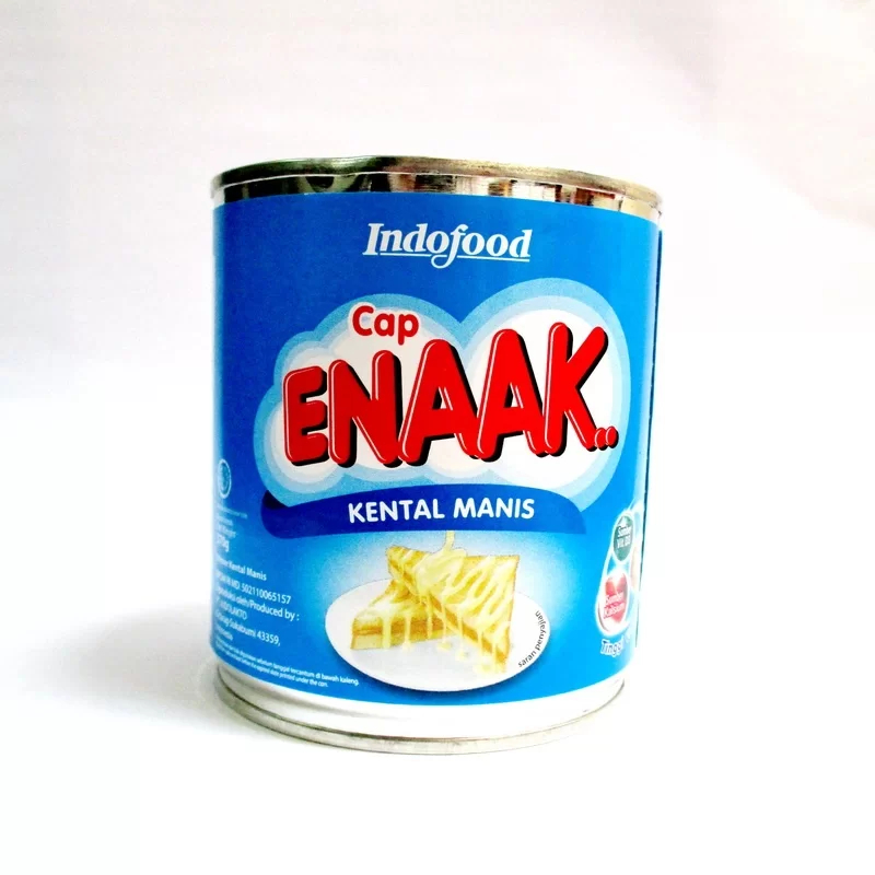 

Susu Kental Manis Cap Enak Kemasan Kaleng 388 gram