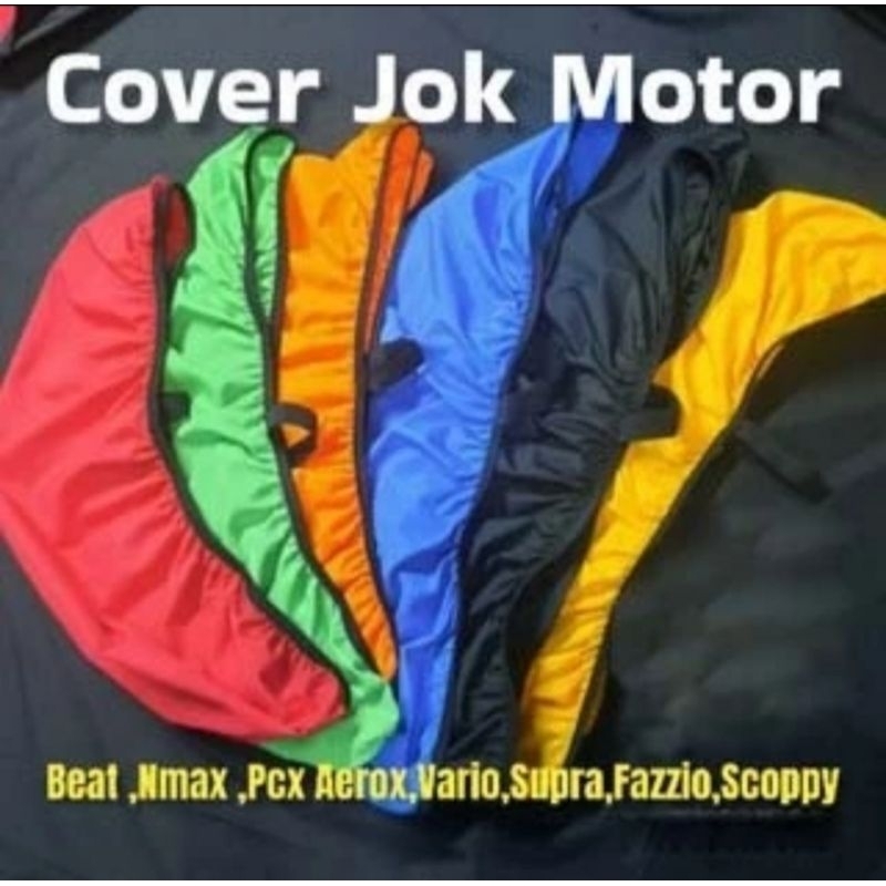 Cover jok/sarung jok motor vesva PCX Vario ADV Scoopy Aerox Beat Genio Supra Jupiter spin Vixion Mio S Universal An