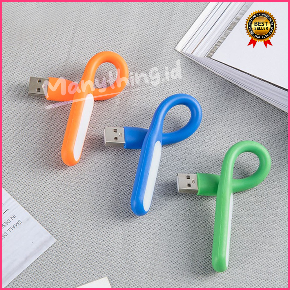 MANYTHING - USB LED Lamp / Lampu Sikat Gigi emergency lamps light portable belajar baca laptop powerbank