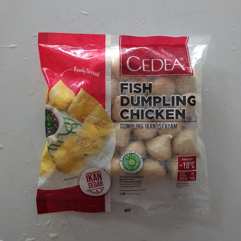 

Cedea Fish Dumpling Chicken 500gr (25pcs)