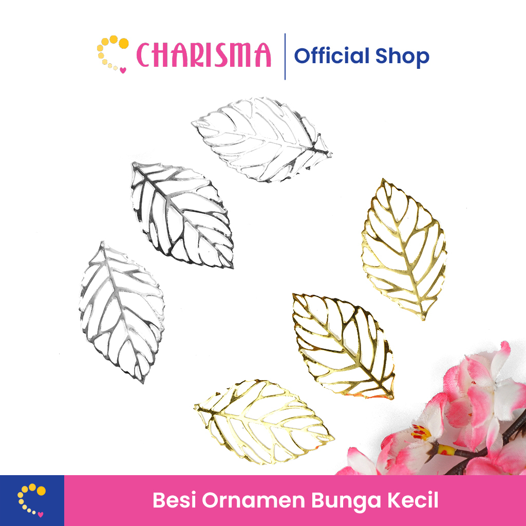 Charisma Besi Ornamen Kerangka Besar - Aplikasi Lempengan Besi Motif / Hiasan / Dekorasi Mahar / Har