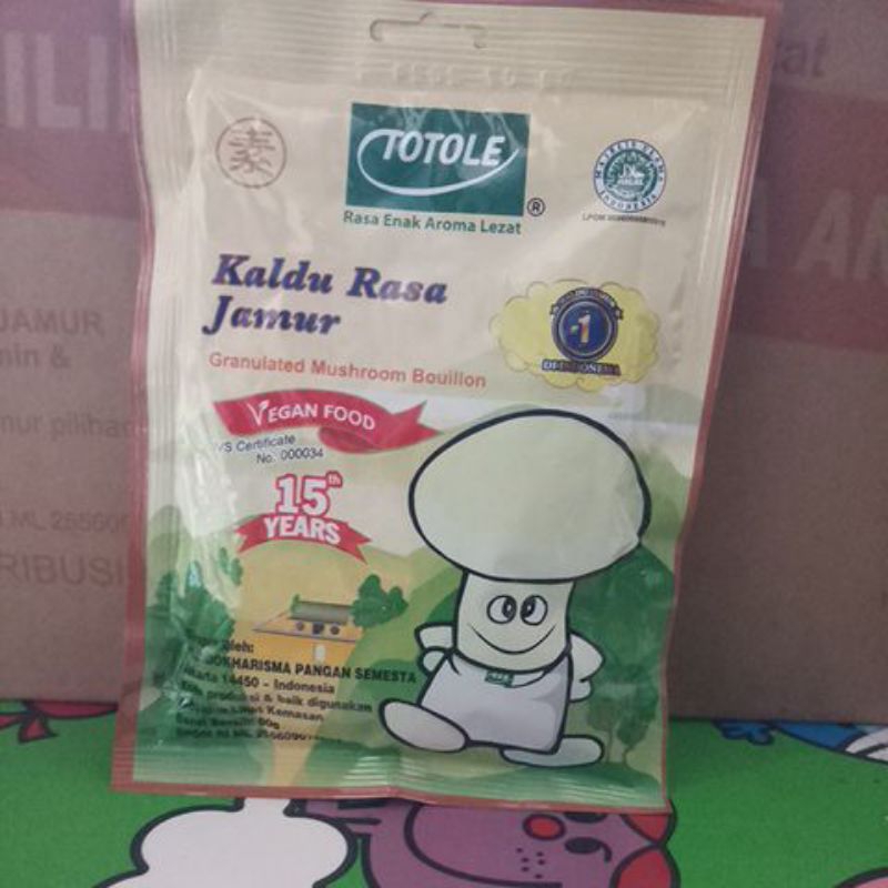 

totole kaldu penyedap rasa jamur 80gr