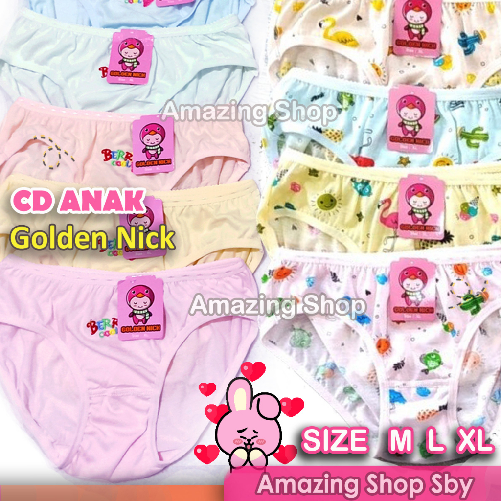 CD Celana Dalam Anak Perempuan Cewek Golden Nick CD Anak GN Murah Termurah