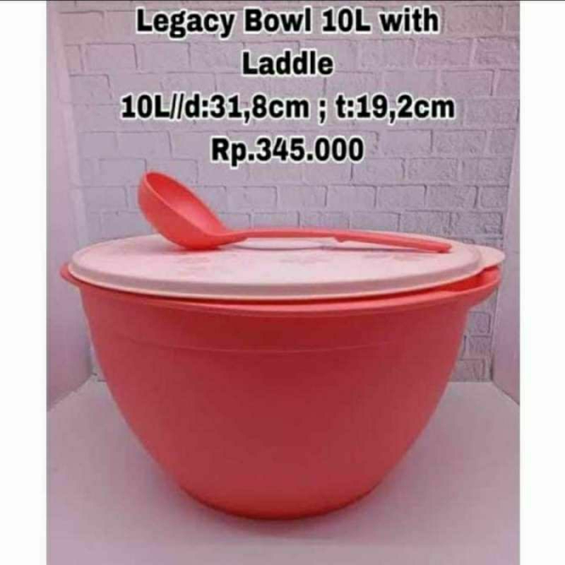 Legacy Bowl 10L with Ladle.