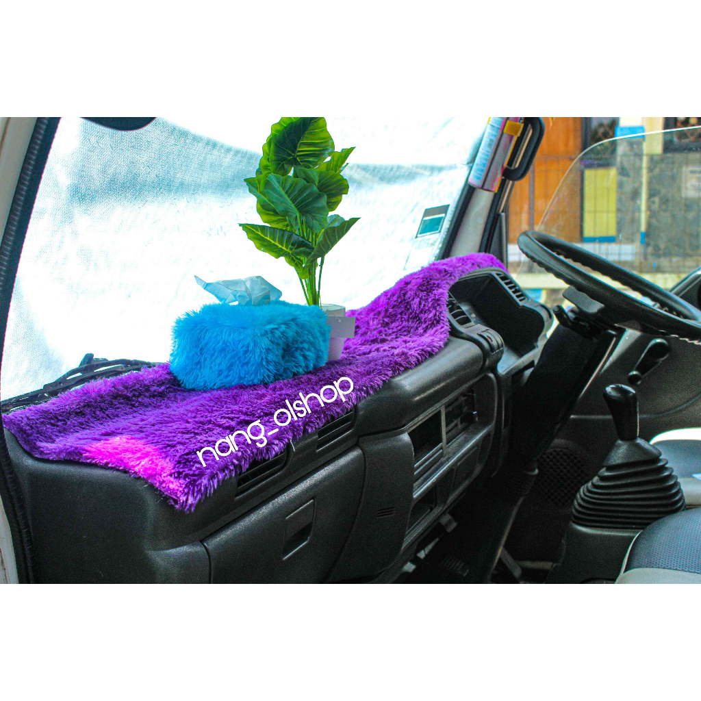 Alas Dashboard Mobil Universal + Sarung Tisu. P 150cm L 50cm