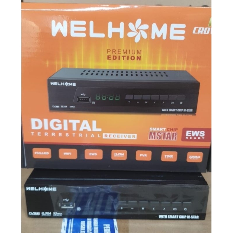 Set Top Box Welhome Set Top Box DVB T2 MSTAR 01 02 03 DVBT2