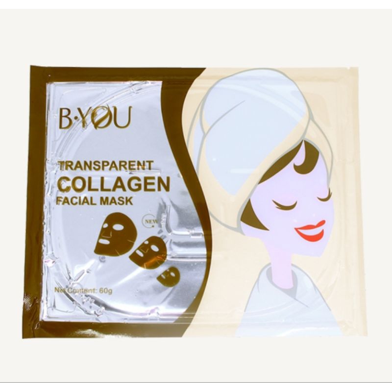 Transparant Collagen Facial Mask (All Skin)