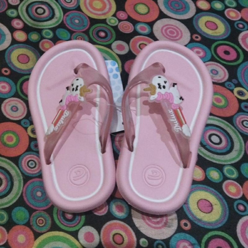 Sandal jepit anak unicorn uk. 24-29