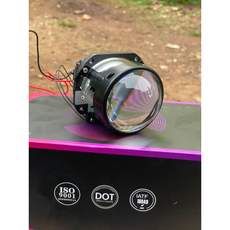 ORIGINAL LAMPU PROJECTOR BILED WST AES 2,5 INCHI BLUELES | BILED AES 35 WATT | PROJIE PREMIUM WST AE