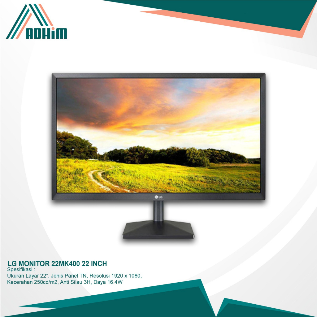 LG Monitor 22MK400 22 Inch Monitor gaming Monitor Kerja