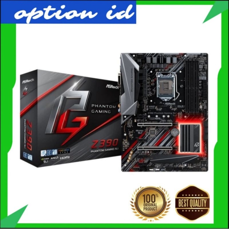 Motherboard INTEL ASRock Z390 PHANTOM GAMING SLI | LGA 1151 DDR4