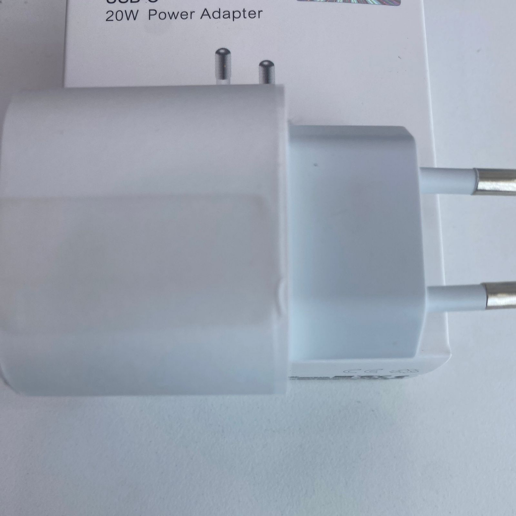 ADAPTOR 18 Watt / 20 Watt FAST CHARGING USB C / CHARGER - Adapter - Batok - Kepala - kepala Charger - Kepala Casan - Charger