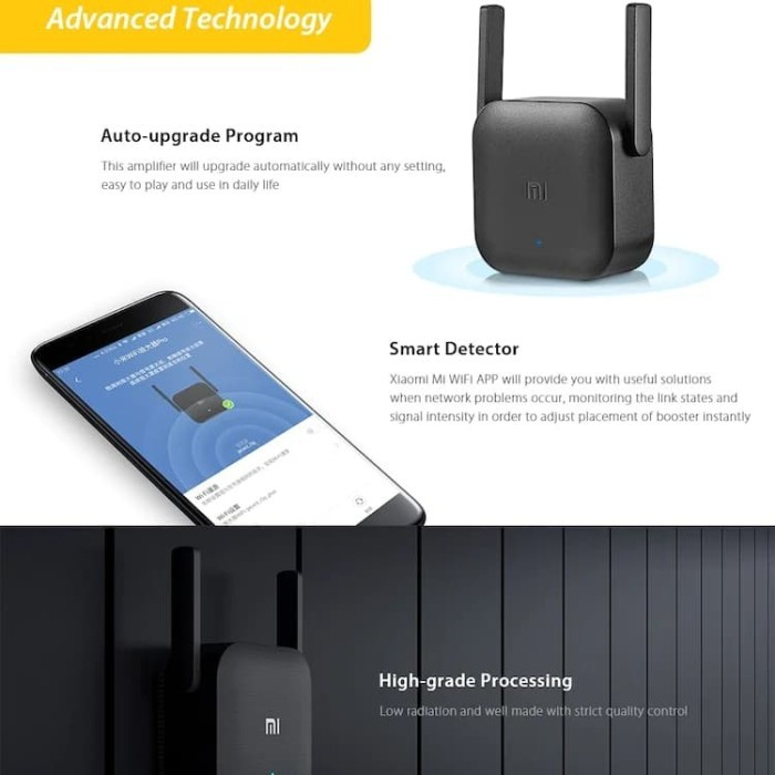 Mi WiFi Range Extender Pro R03 300Mbps Penguat Signal Wifi GARANSI RESMI