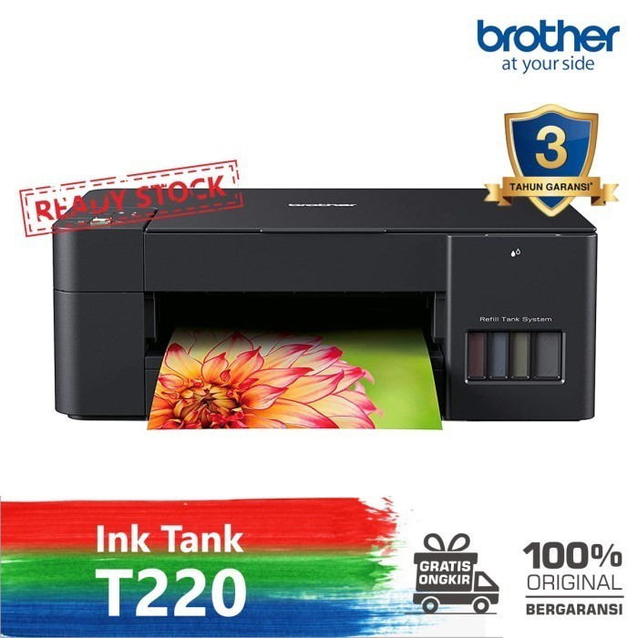 PRINTER BROTHER Pengganti T310 Print Scan Copy AIO DCP-T220 InkTank