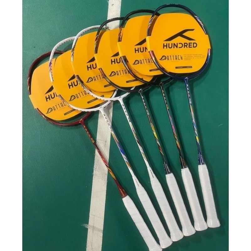 Raket Badminton HUNDRED / HNDRD ROCK R8 ORIGINAL