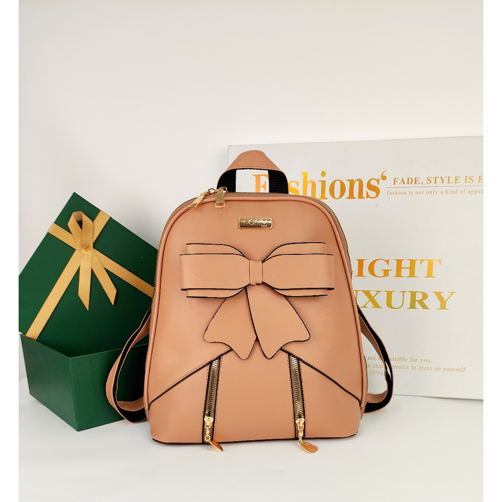 Bisa COD Tas Wanita Ransel Import FENIMtsm FN7027 100% Real Pict