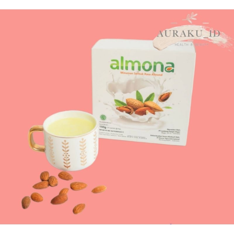 Almona Collagen Drink Minuman Kolagen 15 Sachet Aman Bpom Halal