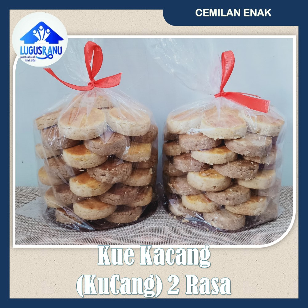 

Kue Kering KuCang Kue Kacang 2 Rasa Camilan Ringan Enak Bikin Nagih Khas Rasa Kacangnya 500 gr