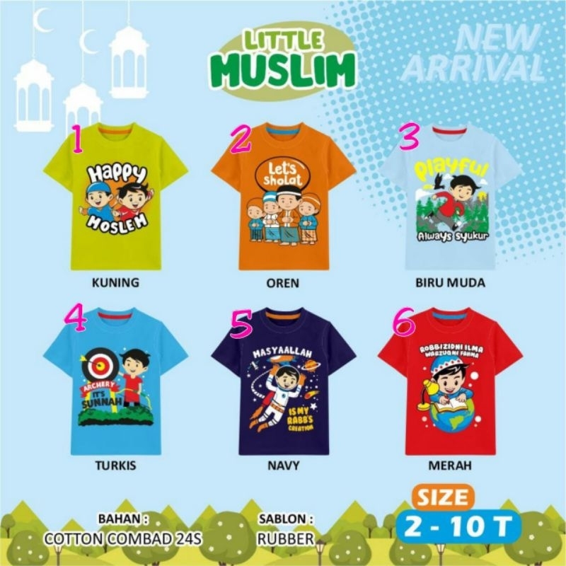 Kaos Little Muslim