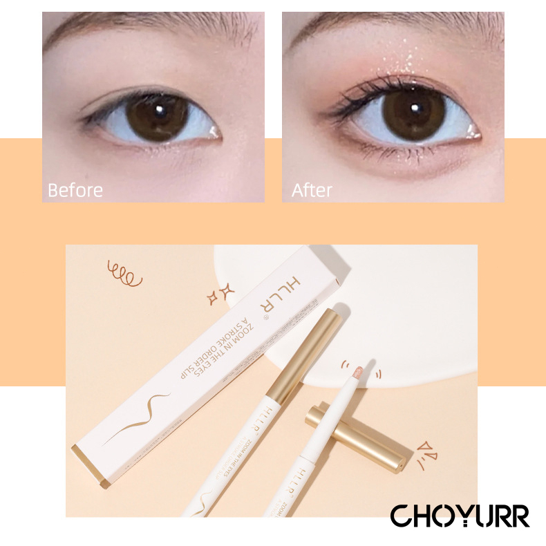 【COD】Lying Silkworm Pen Concealer Eyeliner Highlight Pencil Eye Shadow Lasting Waterproof  Korean Original Import-CH