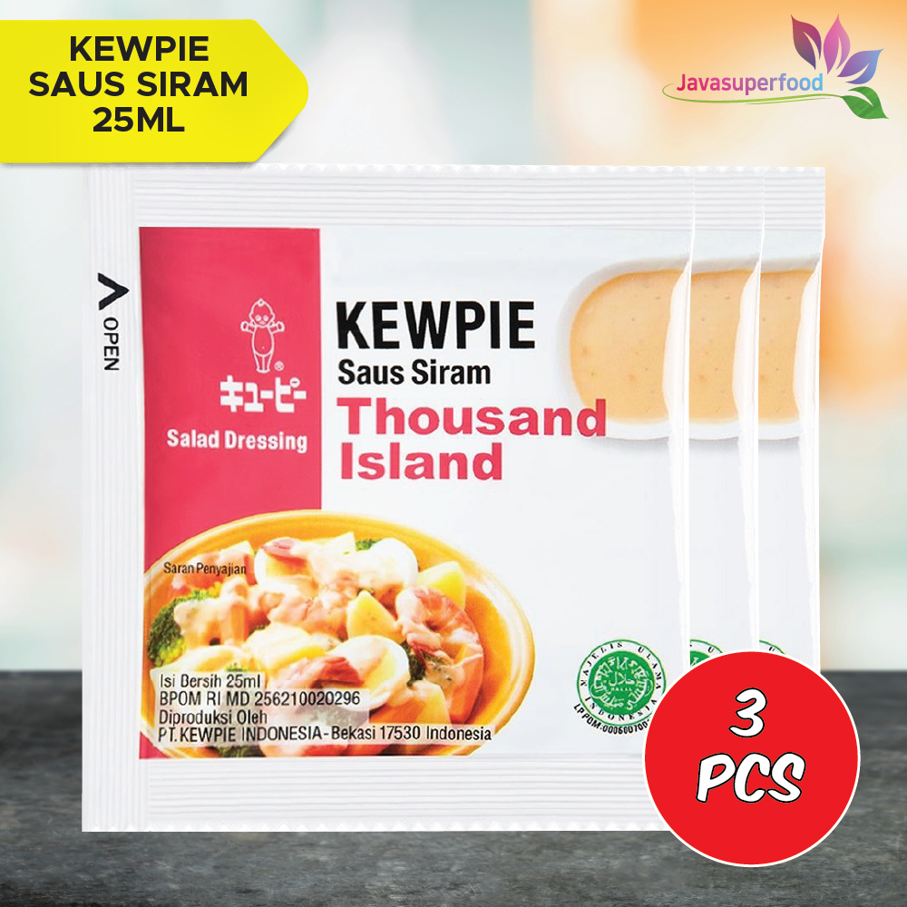 

KEWPIE Salad Dressing Wijen Sangrai, Thousand Island 25Ml (3Pcs)