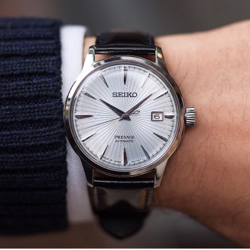 Jam Tangan Seiko Presage SRPB43J1 Skydiving Cocktail Automatic Origianal