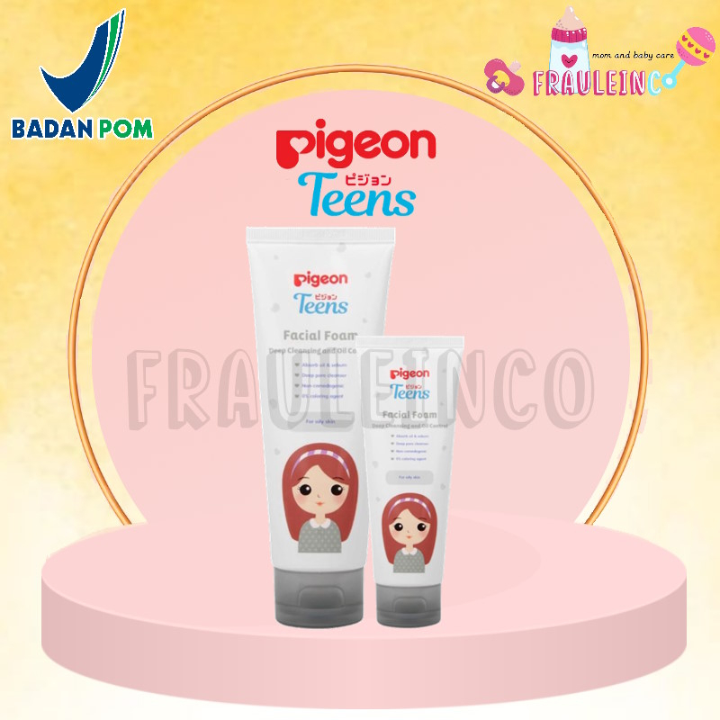 *FRAULEINCO* PIGEON Teens Facial Foam - Deep Cleansing and Oil Control 100Gr