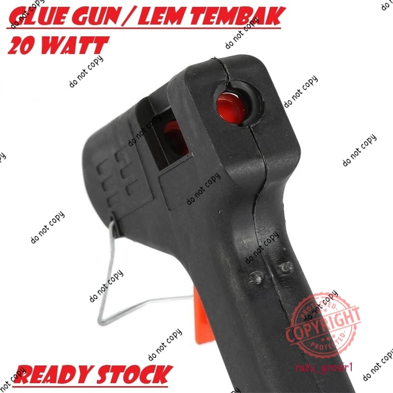 Glue Gun 20 Watt Hot Melt Lem Tembak Listrik 110-220v