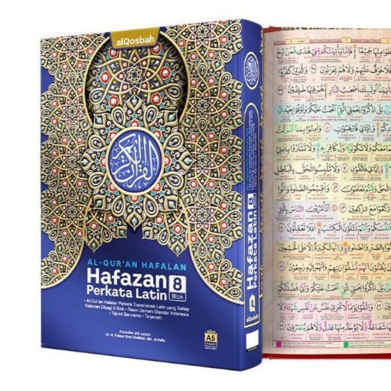 Alquran Hafazan Alqosbah Alquran tajwid lengkap dan terjemahan per kata latin