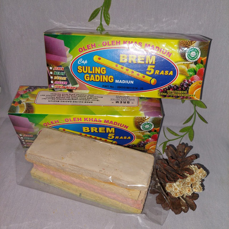 BREM SULING ASLI MADIUN berat 100gr ALMASNACK