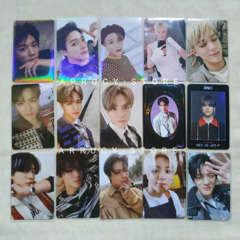 Official Photocard NCT Jeno Lee emphaty we boom agent