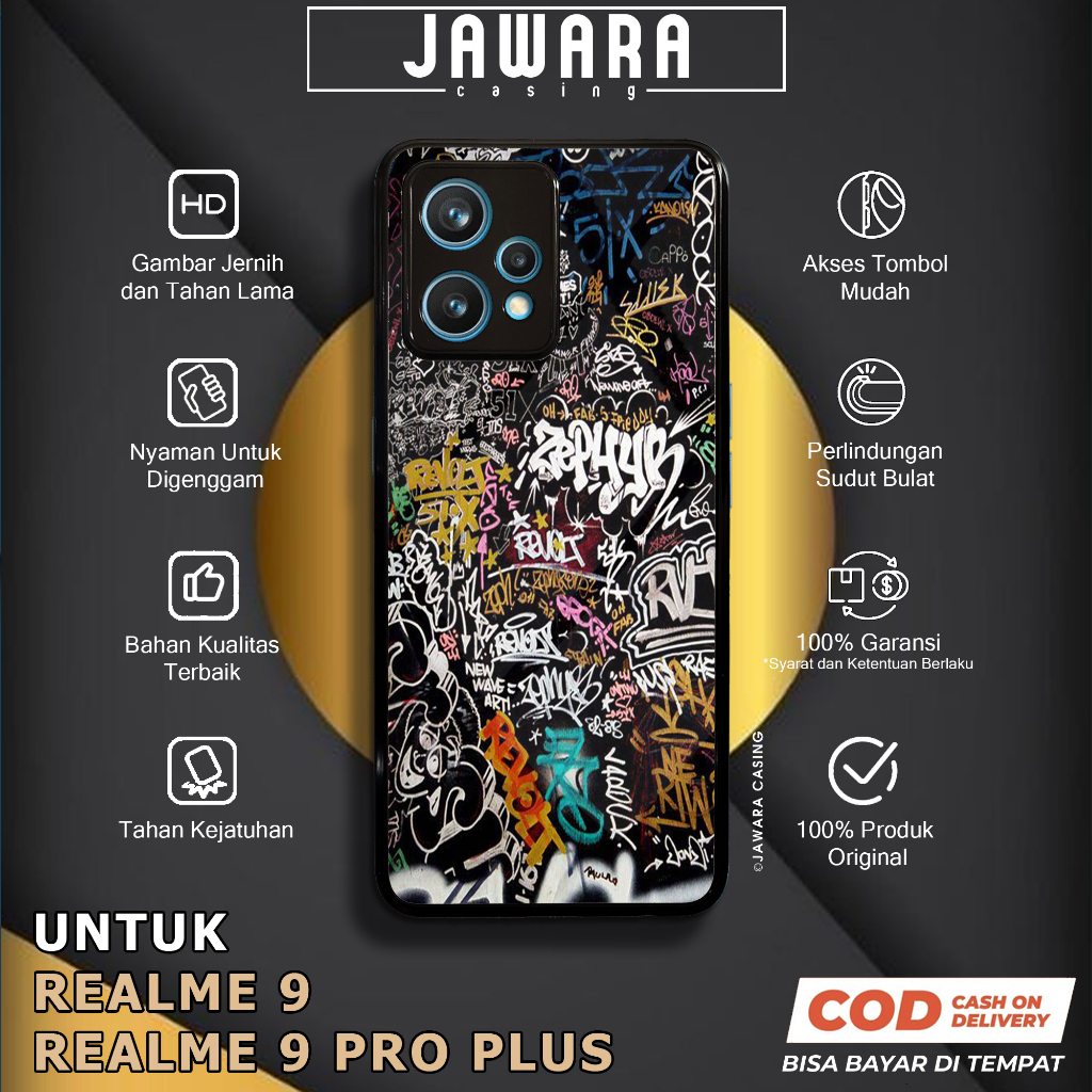 Case Realme 9 Realme 9 Pro Plus Casing Realme 9 Realme 9 Pro + Jawara Casing [GRFY] Case Glossy Case