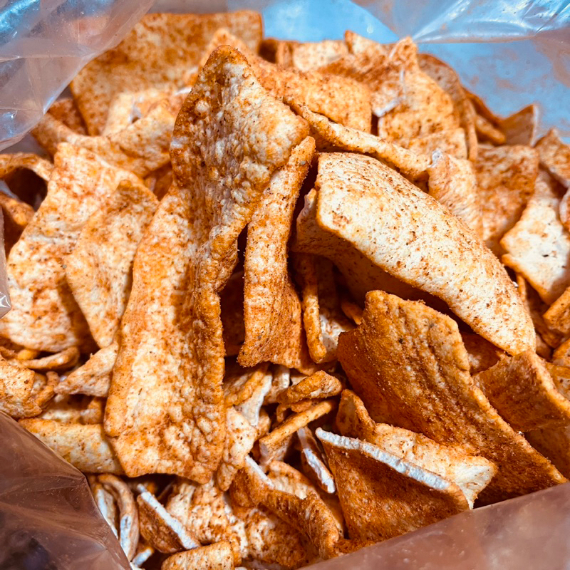 KRUPUK SLONDOK PEDAS DAN ORI 250gram SNACK KILOAN MURAH ALMA.SNACK