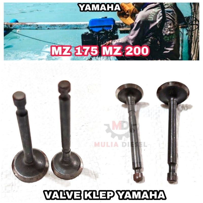 Klep Valve Set Mesin Penggerak Generator Yamaha MZ175 MZ200 MZ 175 200 8 HP EC2600