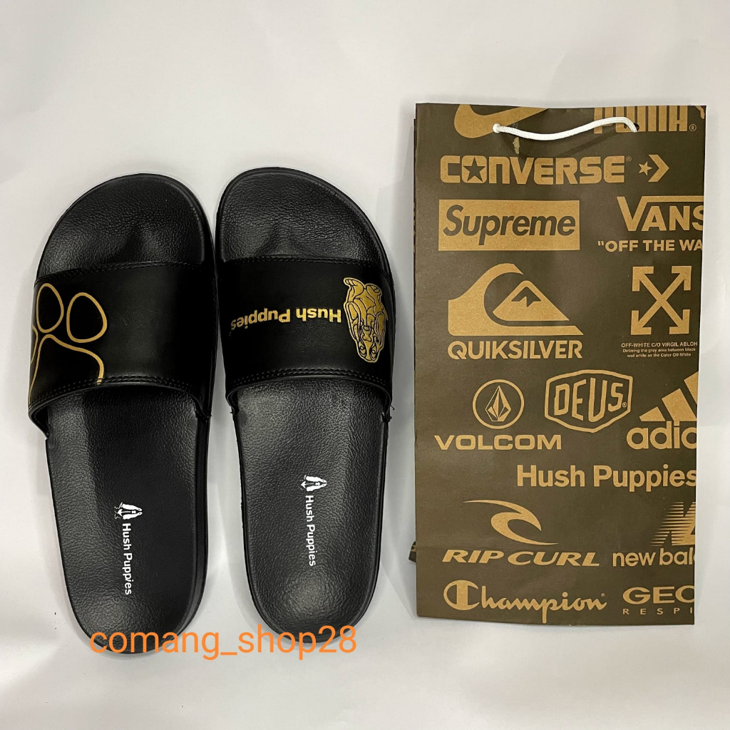 SANDAL SLOP HUSH PUPPIES SENDAL SLOP SLIDE PRIA WANITA KEKINIAN