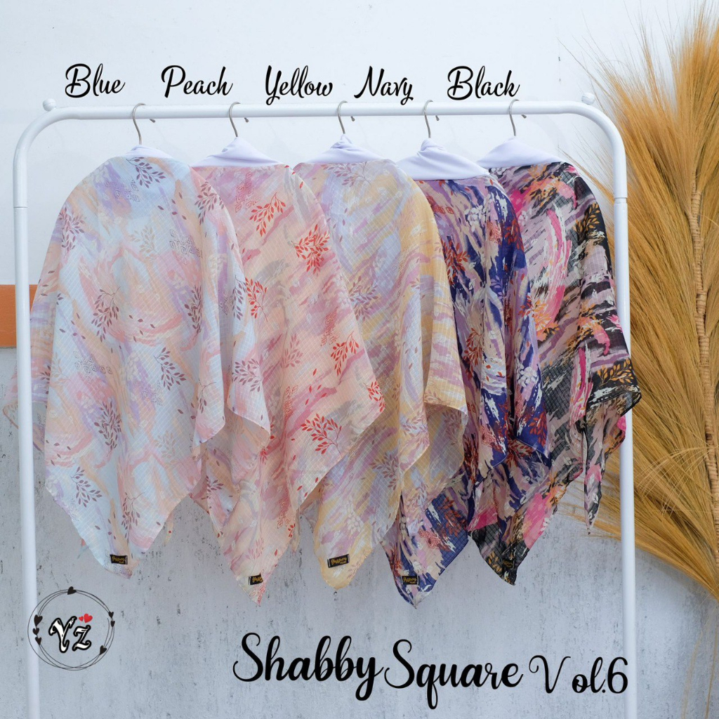 Afsheenastore Shabby Square Inner/ Jilbab Abak Perempuan VOL 6