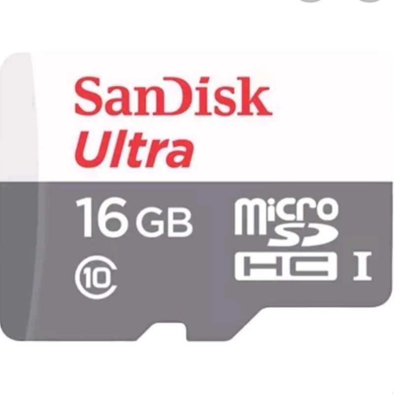 SanDisk Ultra 16GB Kartu memori hp MicroSD