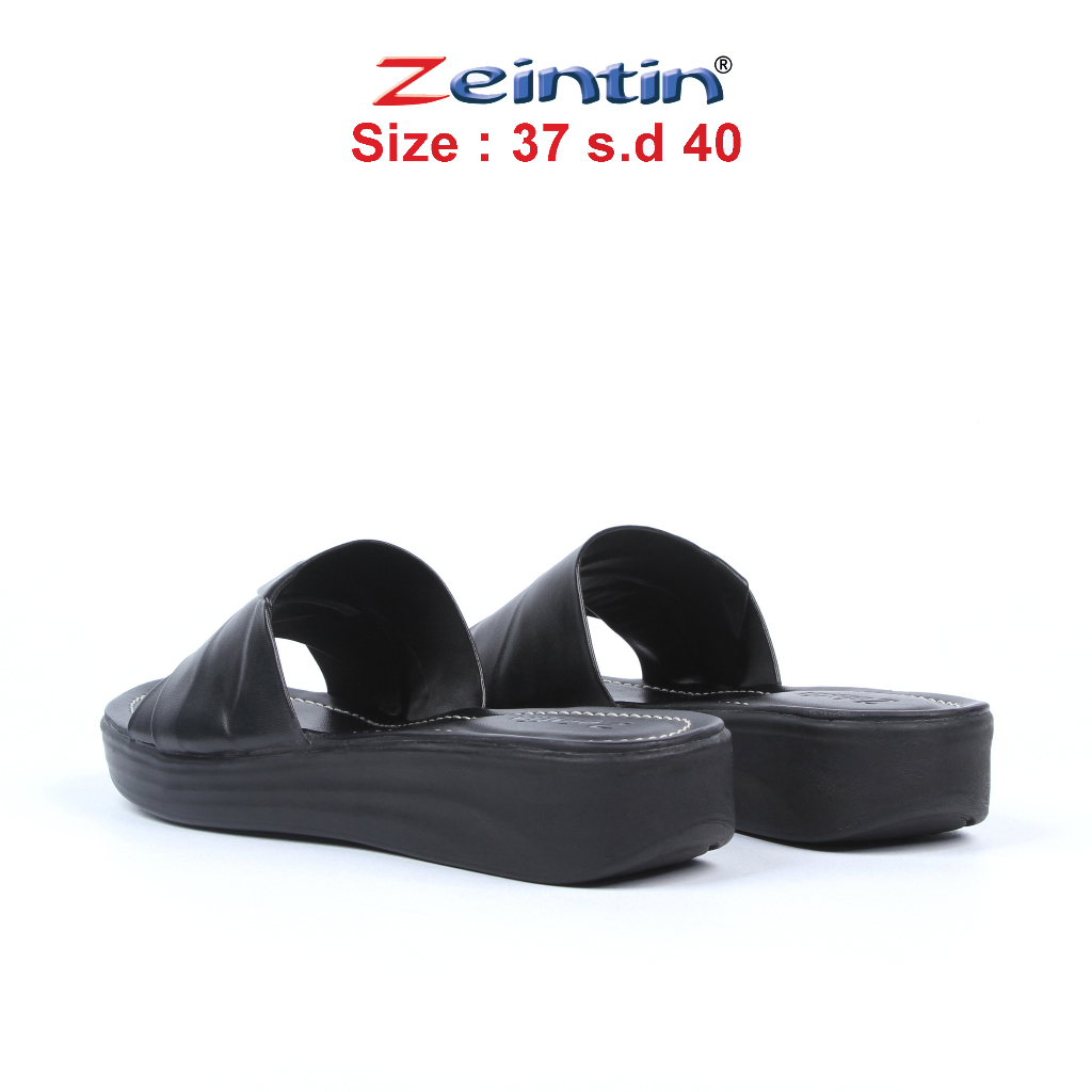 Zeintin - Sandal Wanita Casual Sandal Selop Wanita Kekinian Bahan Kulit Sintetis Premium Original Zeintin HP