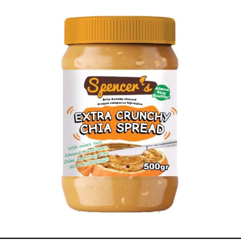 

Spencer's Chia Spread Extra Crunchy 500 gr