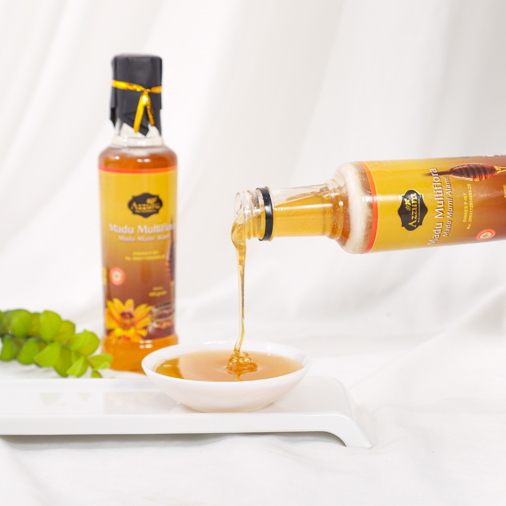 

Madu Azzura / Madu Multiflora - 450 Gr / Madu Murni / Madu Multiflora Asli / Madu Multiflora Super / Multiflora Madu