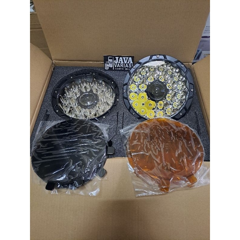 LAMPU TEMBAK LED MODEL STEDI 9INCH LASER 4D